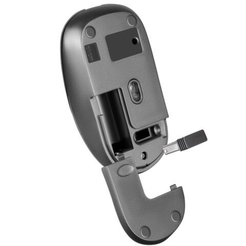Мышь беспроводная DEFENDER Wave MM-995, USB, 3 кнопки+1 колесо-кнопка, оптическая, серая