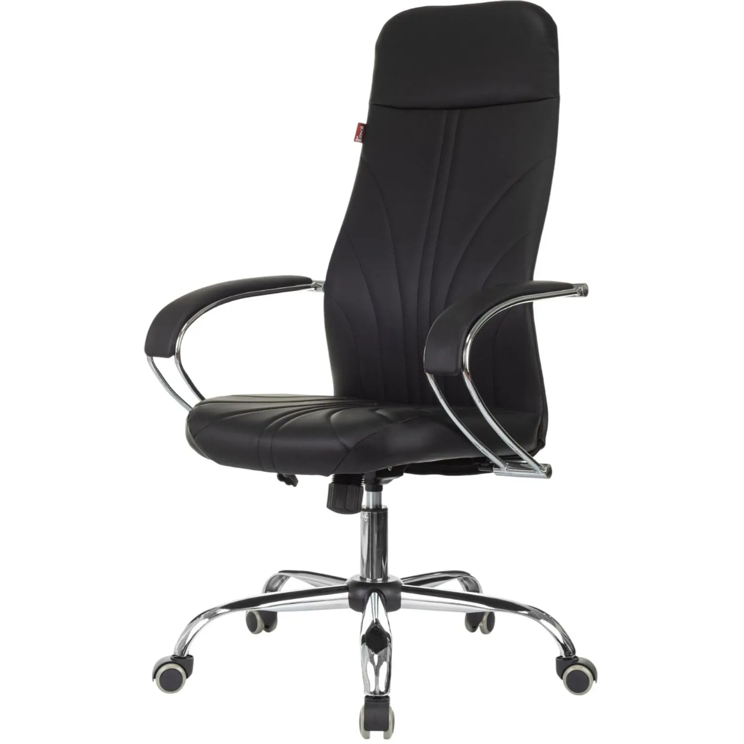 Кресло для руководителя Easy Chair 655LT чёрное (экокожа, металл)