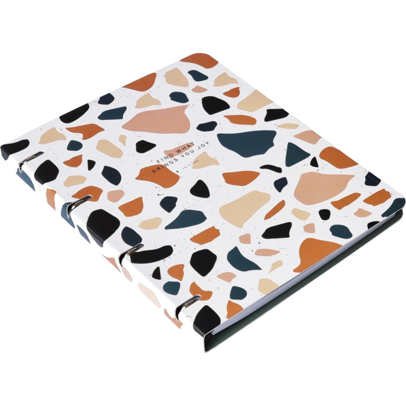 Тетрадь со сменным блоком А4.120л, Be Smart, Terrazzo, N3760
