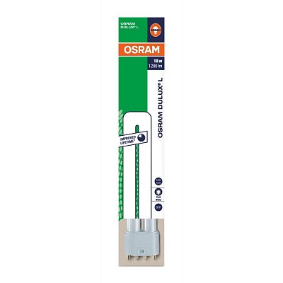 Лампа люминесцентная Osram CFL Dulux L 18W/840 18 Вт 2G11 L 4000 К (4050300010724)