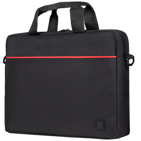 Сумка-портфель BRAUBERG «Practical» с отделением для ноутбука 15.6", черная, 29×40х7 см