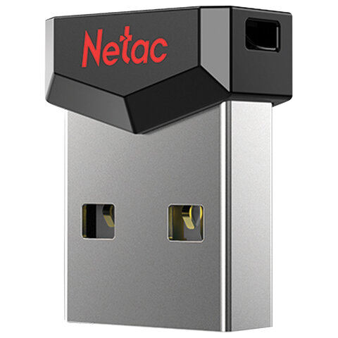 Флеш-диск 16GB NETAC UM81, USB 2.0, черный-20BK