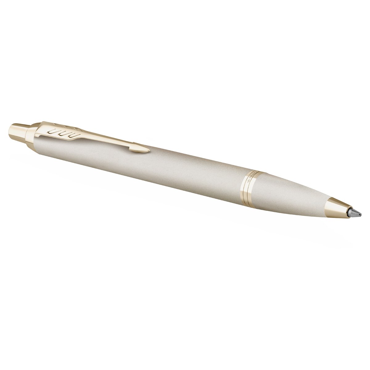 превью Ручка шариковая Parker «IM Professionals Monochrome Champagne» синяя, 1.0мм, подарочная упаковка