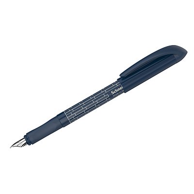 Ручка перьевая Schneider «Easy navy» синяя, 1 картридж, грип, темно-синий корпус