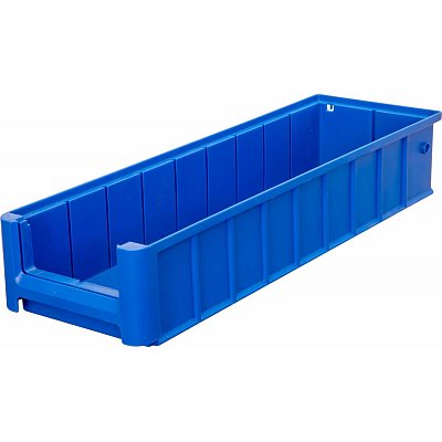 Ящик (лоток) SK полочный полипропиленовый 500×155×90 мм синий