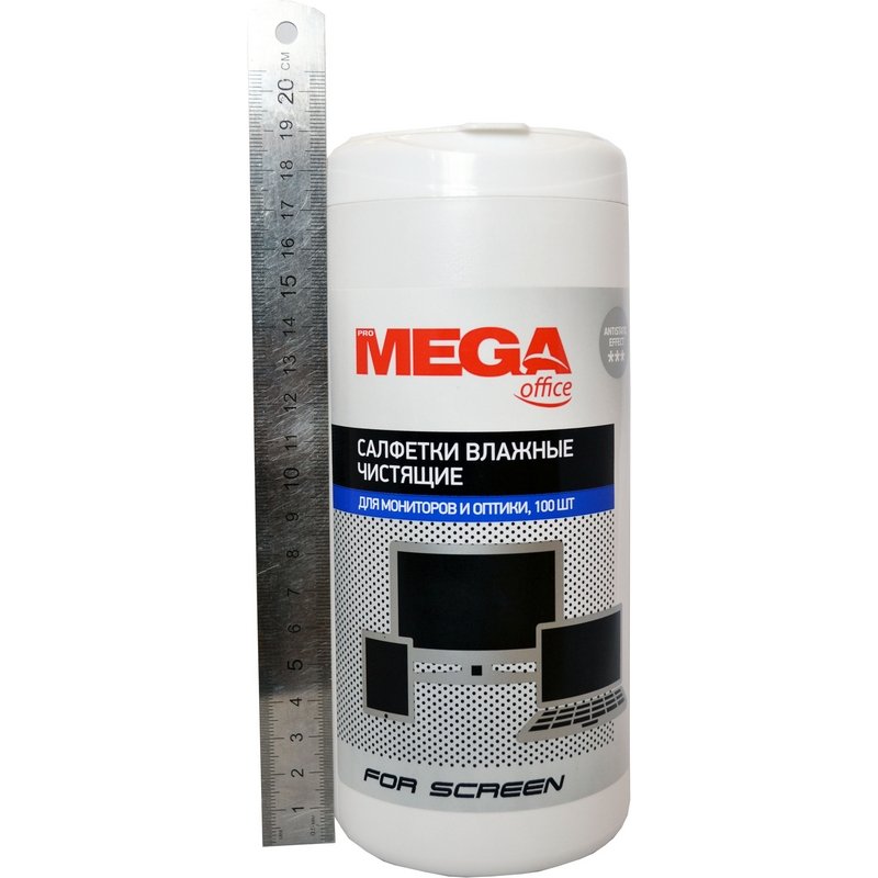 Салфетки влажные Attache Selection For Screen для экранов (100 штук в тубе)