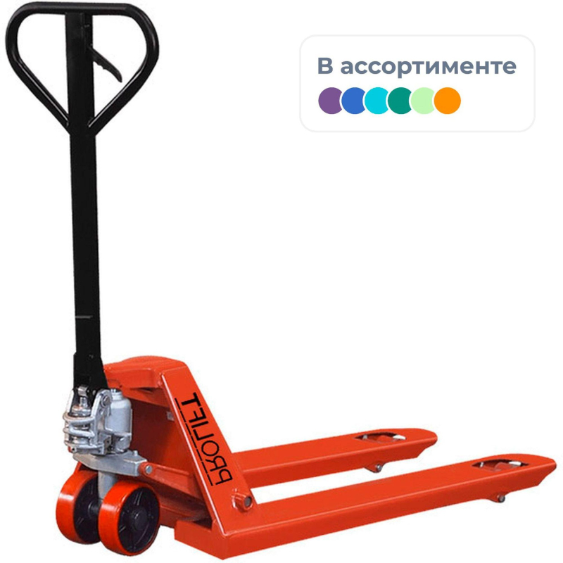 Тележка гидравлическая PROLIFT JC 20, 2000кг, 1150×550 мм, ПУ колеса