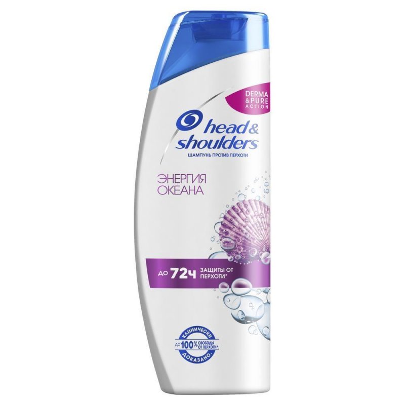 Шампунь 400 мл, HEAD & SHOULDERS (Хэд энд Шолдерс) «Энергия океана», от перхоти