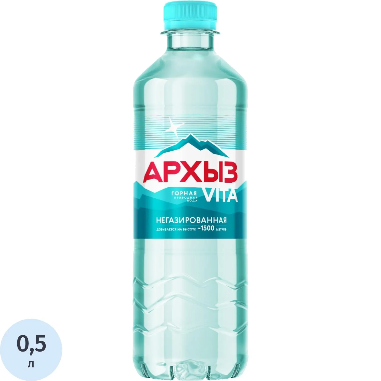 превью Вода минеральная Архыз Vita негаз ПЭТ 0.5л