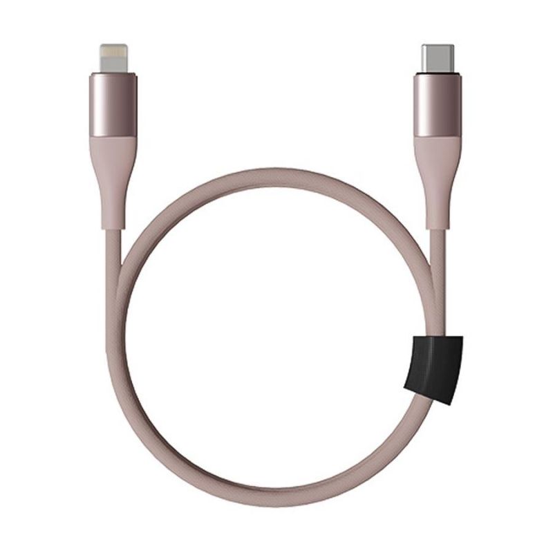 Кабель Type-C - Lightning, 1 м, Xiaomi SOLOVE, розовый, DW5 Pink RUS