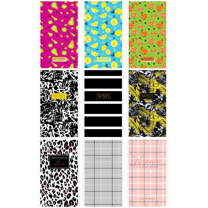 превью Блокнот А6 24л. на скрепке ArtSpace «Узоры. Pattern mix»