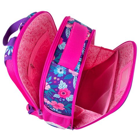 Ранец BRAUBERG FIT, 2 отделения, «Wonderful night», 3D-панель, 38×27х14 см
