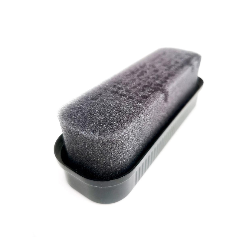 Губка для обуви Clean Shoes с ароматом хвои черная,12×4х4.5см Avikomp,89482