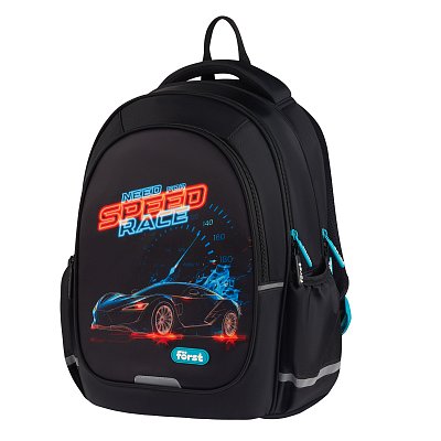 Рюкзак Först F-Cute «Need for Speed» 37×29×17см, 3 отделения, 2 кармана, анатомическая спинка
