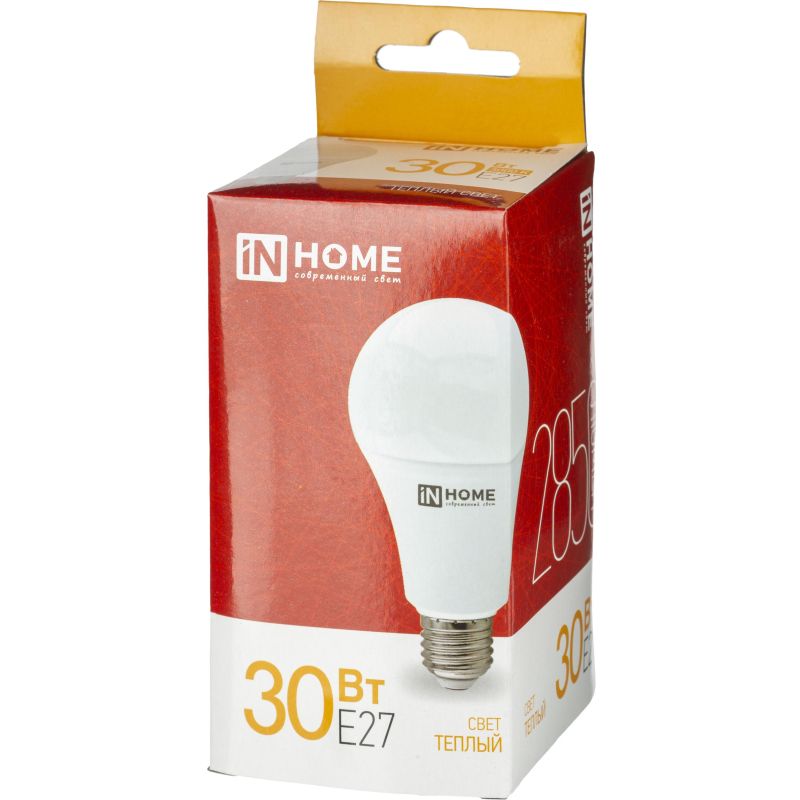 Лампа светодиодная LED-A70-VC 30Вт 230В Е27 3000К 2850 Лм IN HOME
