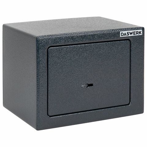 Сейф мебельный DASWERK SC-170KL (170×230х170 мм), ключевой замок, графит
