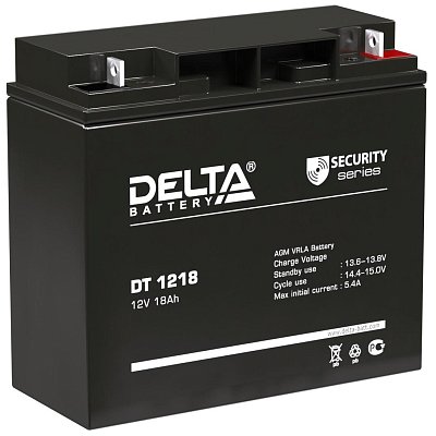 Батарея для ИБП Delta DT 1218 12/18 В/Ач 181×76х168