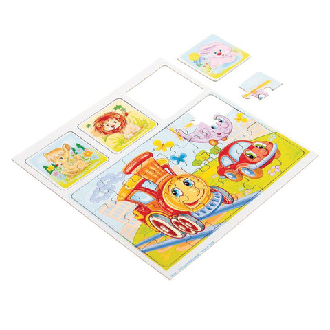 Набор подарочный BABY GAMES «Для мальчиков. 3 в 1», лото, домино, мемо, ORIGAMI, 00280