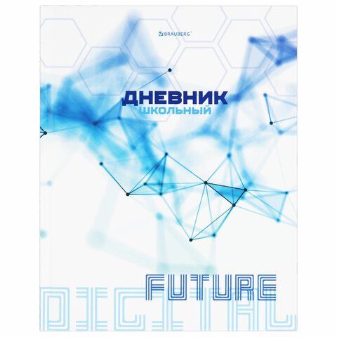 Дневник 1-11 класс 40 л., твердый, BRAUBERG, глянцевая ламинация, «Internet»