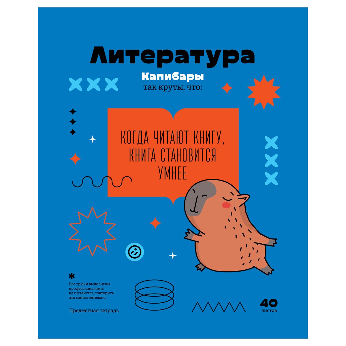 превью Тетрадь предметная 40л. BG «Записки школьника» - Литература, эконом