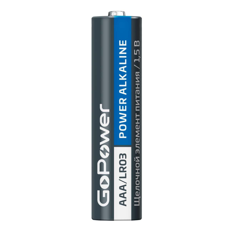 Батарейка GoPower LR03 AAA 2шт/бл Alkaline 1.5V (2/24/480)