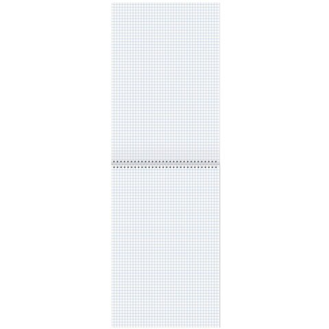 Блокнот БОЛЬШОЙ ФОРМАТ 198×297мм А4, 80л, гребень, жесткая подложка, клетка, BRAUBERG, Dark