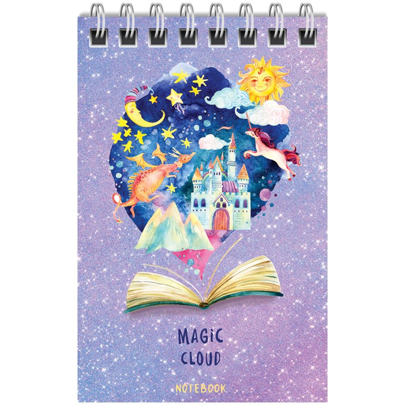 Блокнот А7 40л. на гребне ArtSpace «Сказочный. Fairy world »