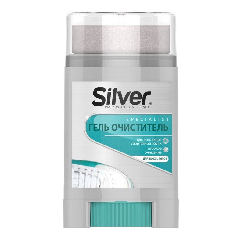 превью Гель-очиститель для всех видов спортивной обуви Silver бесцветный 50 мл (TG2001-00)