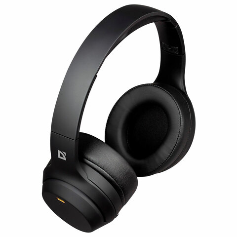 Наушники с микрофоном (гарнитура) DEFENDER FreeMotion B690, Bluetooth, беспроводные, черные