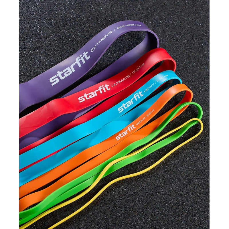 Эспандер ленточный STARFIT ES-803 17-54 кг, 208×4.4 см, красн, УТ-00020250