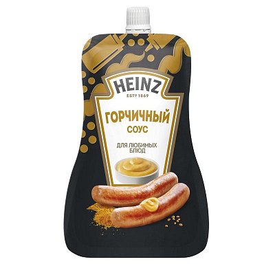 Соус Heinz горчичный ДП 200г