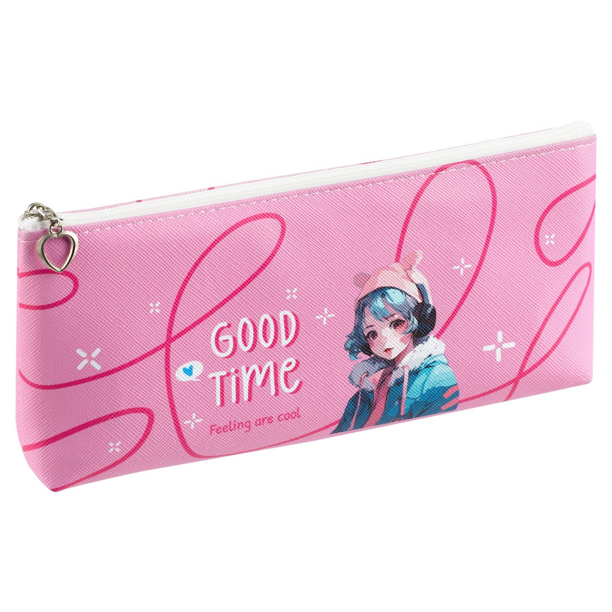 Пенал мягкий 200×85×30 MESHU «Good time», искусственная кожа