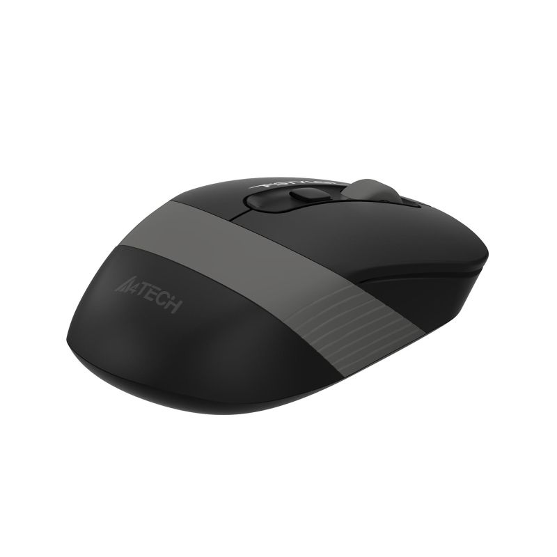 Мышь компьютерная A4Tech Fstyler(FG10S GREY)черн/сер/2000dpi/беспроводн/4кн
