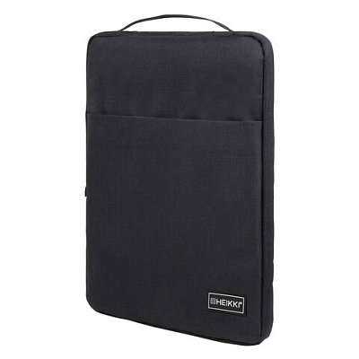Чехол для ноутбука HEIKKI OPTION 13-14'' (ХЕЙКИ), с ручкой и карманом, черный, 35.5×24х2.5 см