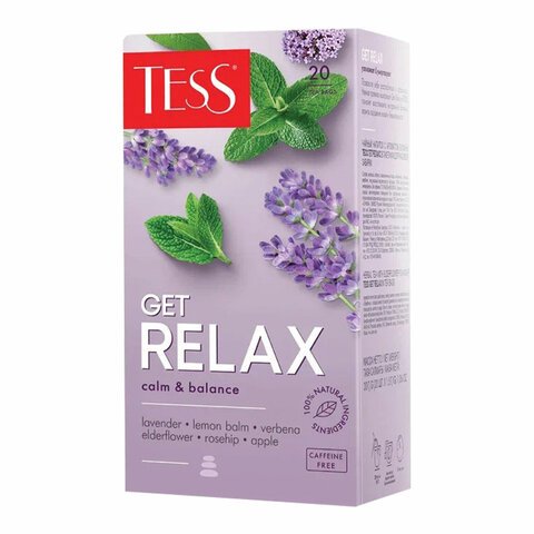 превью Чай Tess Get Relax calm&balance травяной 20 пакетиков
