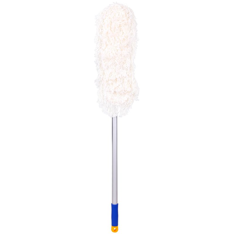Швабра-рамка OfficeClean Professional, алюм. ручка 75-130см, насадка МОП хлопок (карманы) 40см