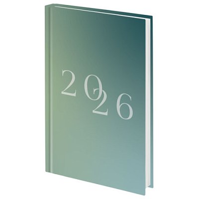 Ежедневник датированный 2026 145×215 мм, А5, STAFF, ламинированная обложка, «2026»