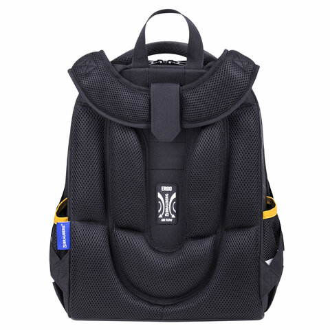 Ранец BRAUBERG PREMIUM, 2 отделения, с брелком, «Venomous spider», 3D панель, 38×29х16 см