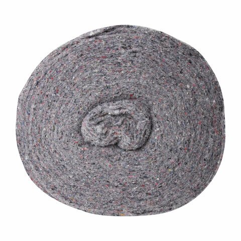 Полотно техническое ХПП ПЛОТНОЕ, серое, 0.75×50 м, 240 г/м2, шаг 2.5 мм, уборка/обтирка, «Премиум» ЛАЙМА
