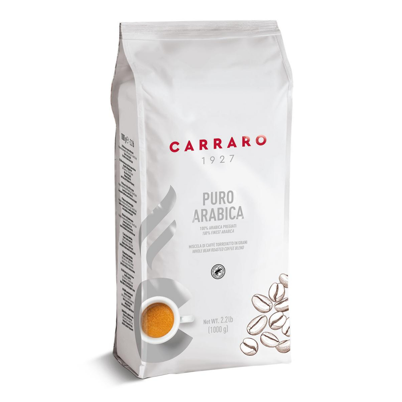 Кофе в зернах Carraro Puro Arabica 100% арабика 1 кг арт. 1151209 ...