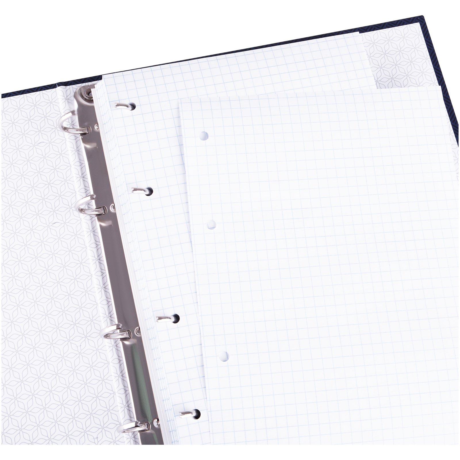 Тетрадь на кольцах А5, 240л., 7БЦ, ArtSpace «Моноколор. Notebook», с 4 разд., глянцевая ламинация