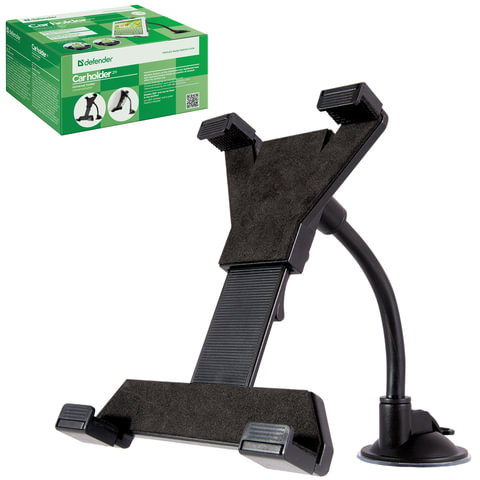 превью Держатель автомобильный универсальный DEFENDER Car holder 211, зажим 110-200 мм, на стекло