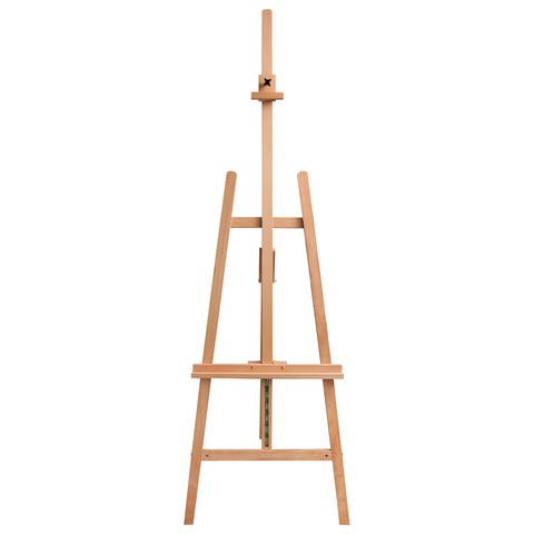 Мольберт напольный BRAUBERG, бук, угол 60°, размер 63x174(231)х68 см, высота холста 126 см