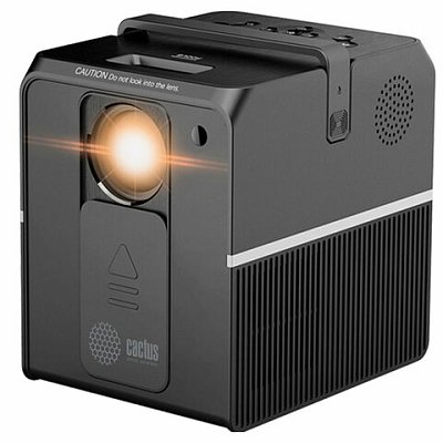 Проектор CACTUS CS-PRC.04B. WUXGA-A, LCD, 1920×1080, 16:9, 3500 лм, 1000:1, 1.35 кг, черный