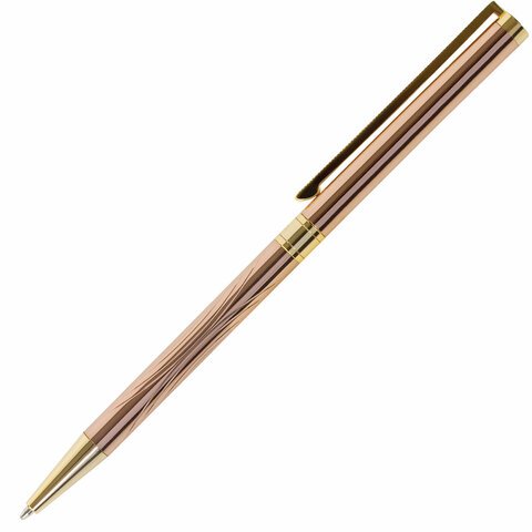 Ручка подарочная шариковая GALANT «ASTRON GOLD», корпус розовое золото, детали золотистые, узел 0.7 мм, синяя
