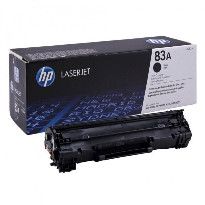 Расход.матер. д/лаз.принт.факсов HP 83A CF283A чер. для HP LJ Pro MFP M125/