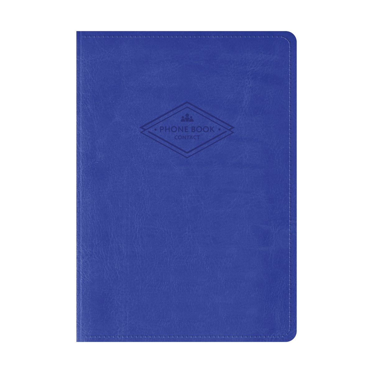 превью Телефонная книга А5, 80л., кожзам, OfficeSpace «Winner» синий, с вырубкой