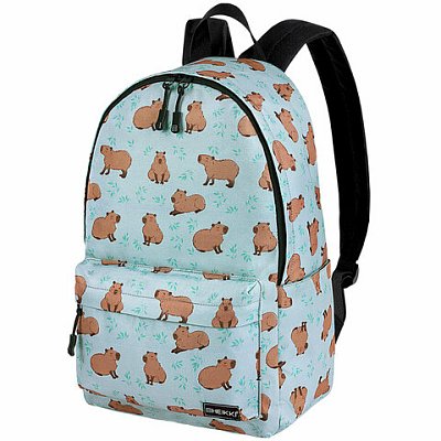 Рюкзак HEIKKI POSITIVE (ХЕЙКИ) универсальный, карман-антивор, Capybara, 42×28х14 см