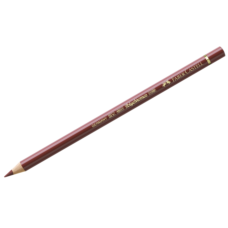превью Карандаш художественный Faber-Castell «Polychromos», цвет 192 индийский красный