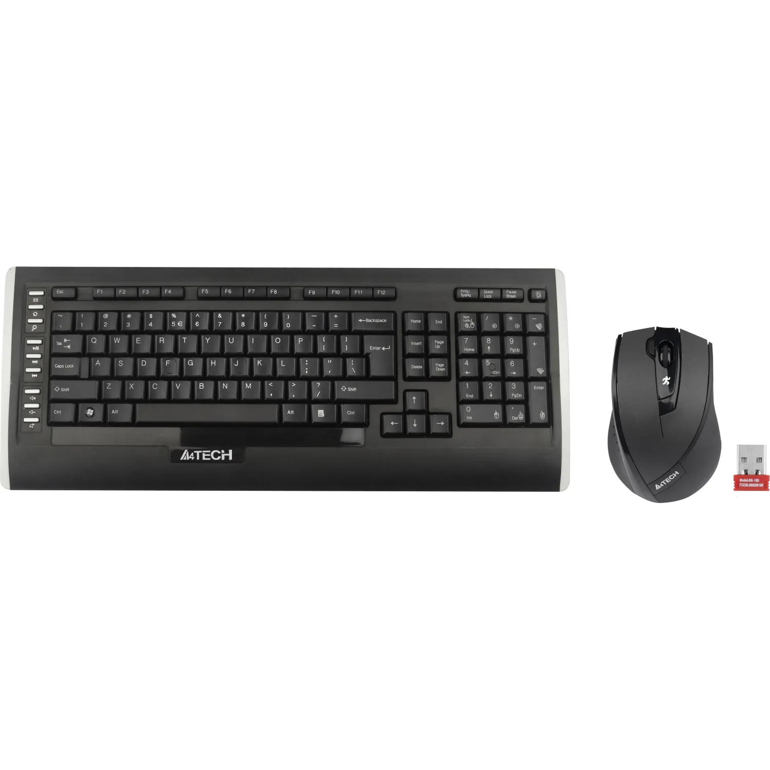 превью Комплект беспроводной клавиатура и мышь A4Tech 9300F